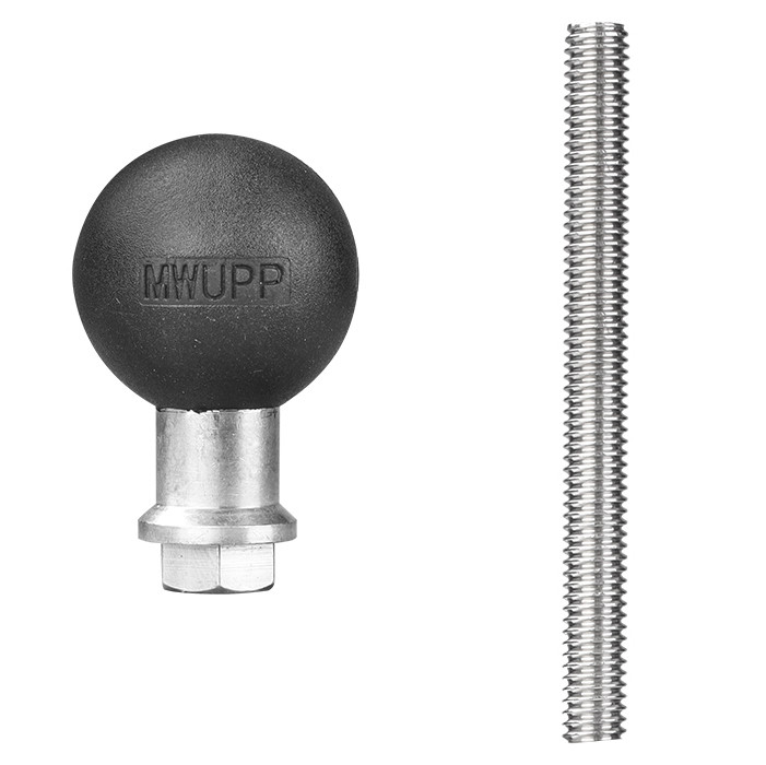 Дополнительное крепление с шаром на соединительный кронштейн OsoPro Mounts (RAM совместимо) (TZ021)