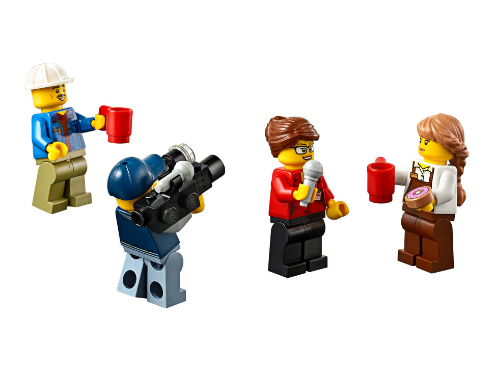 Конструктор Lego City: открытие магазина по продаже пончиков (60233)