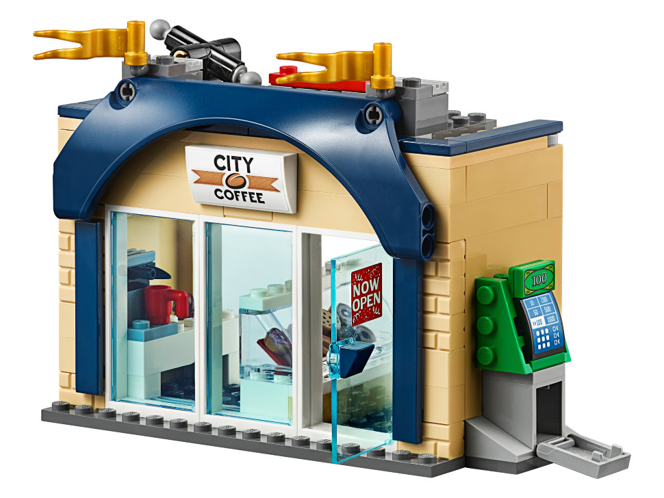 Конструктор Lego City: открытие магазина по продаже пончиков (60233)