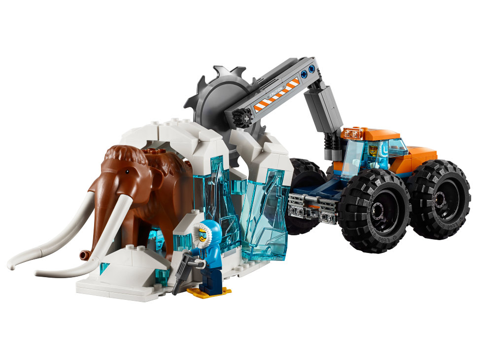 Конструктор Lego City: передвижная арктическая база (60195)