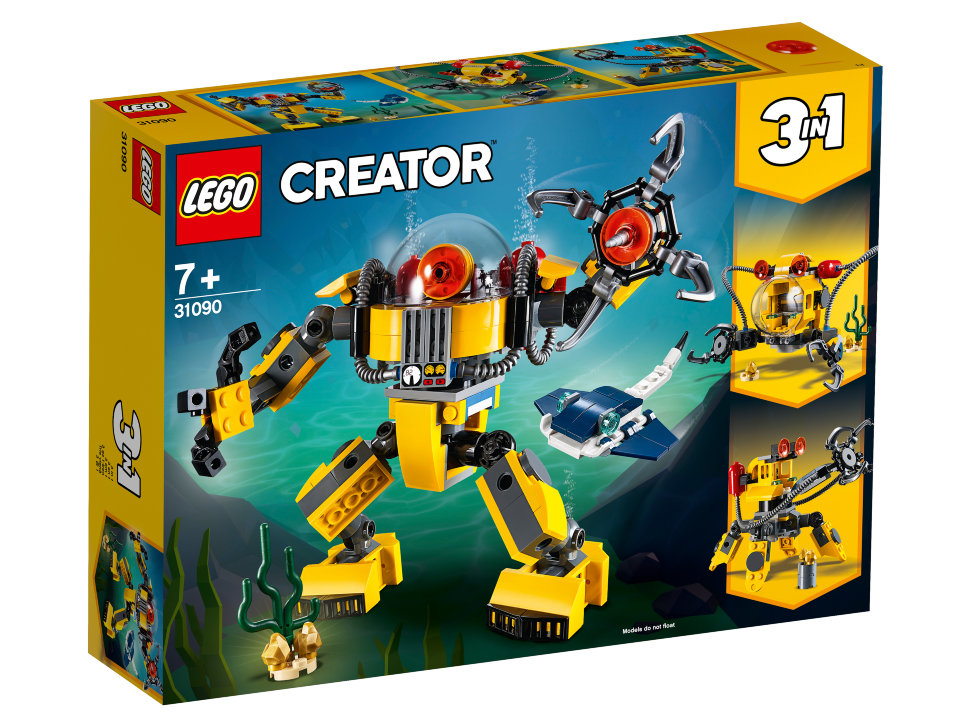Конструктор Lego Creator: Робот для подводных исследований (31090)