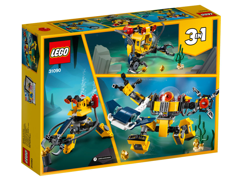 Конструктор Lego Creator: Робот для подводных исследований (31090)