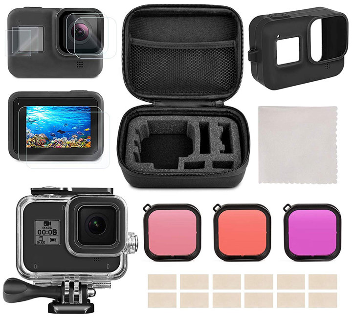 Набір аксесуарів MSCAM Travel Accessories Kit for GoPro Hero 8 Black