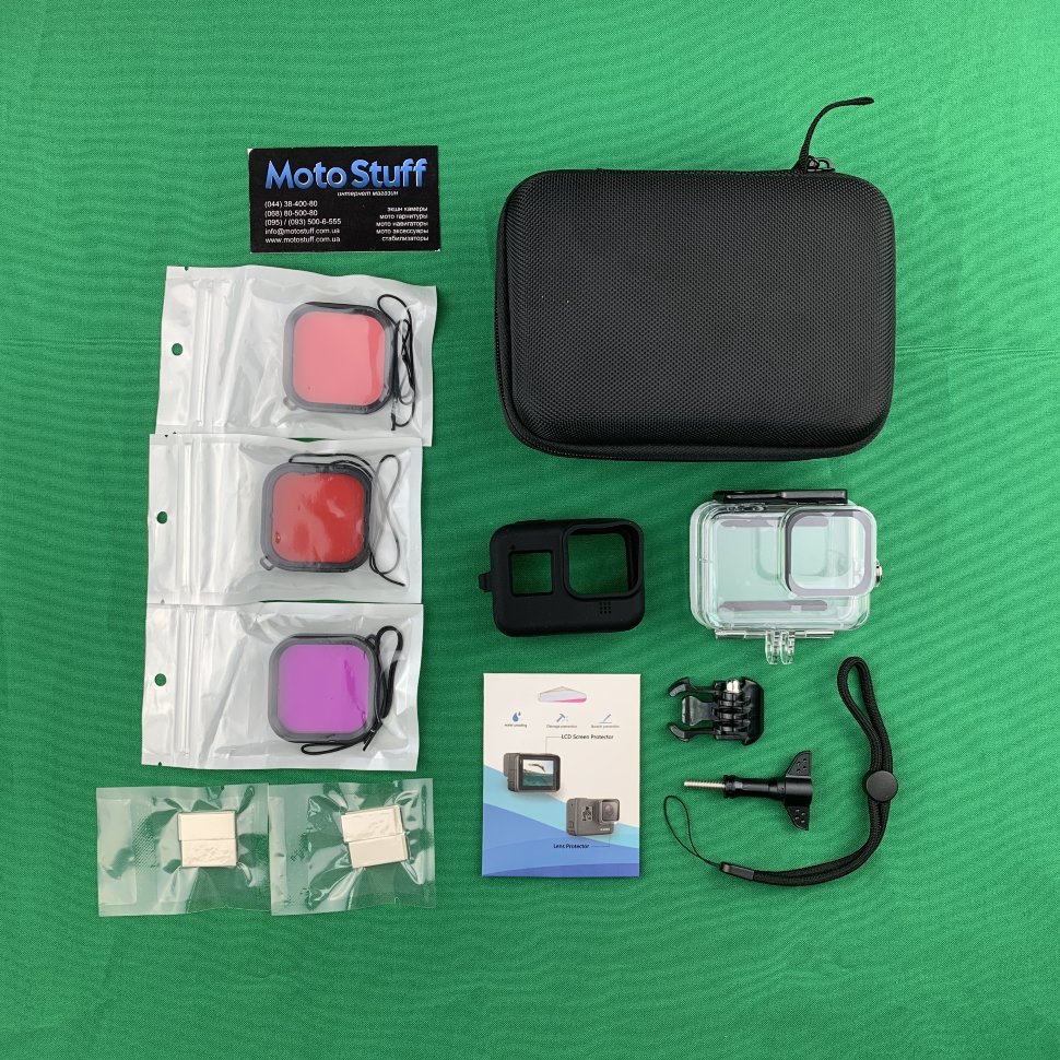 Набір аксесуарів MSCAM Travel Accessories Kit for GoPro Hero 8 Black