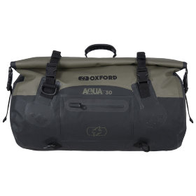 Мотосумка рулонная на хвост Oxford Aqua T-30 Roll Bag Khaki/Black (OL401)