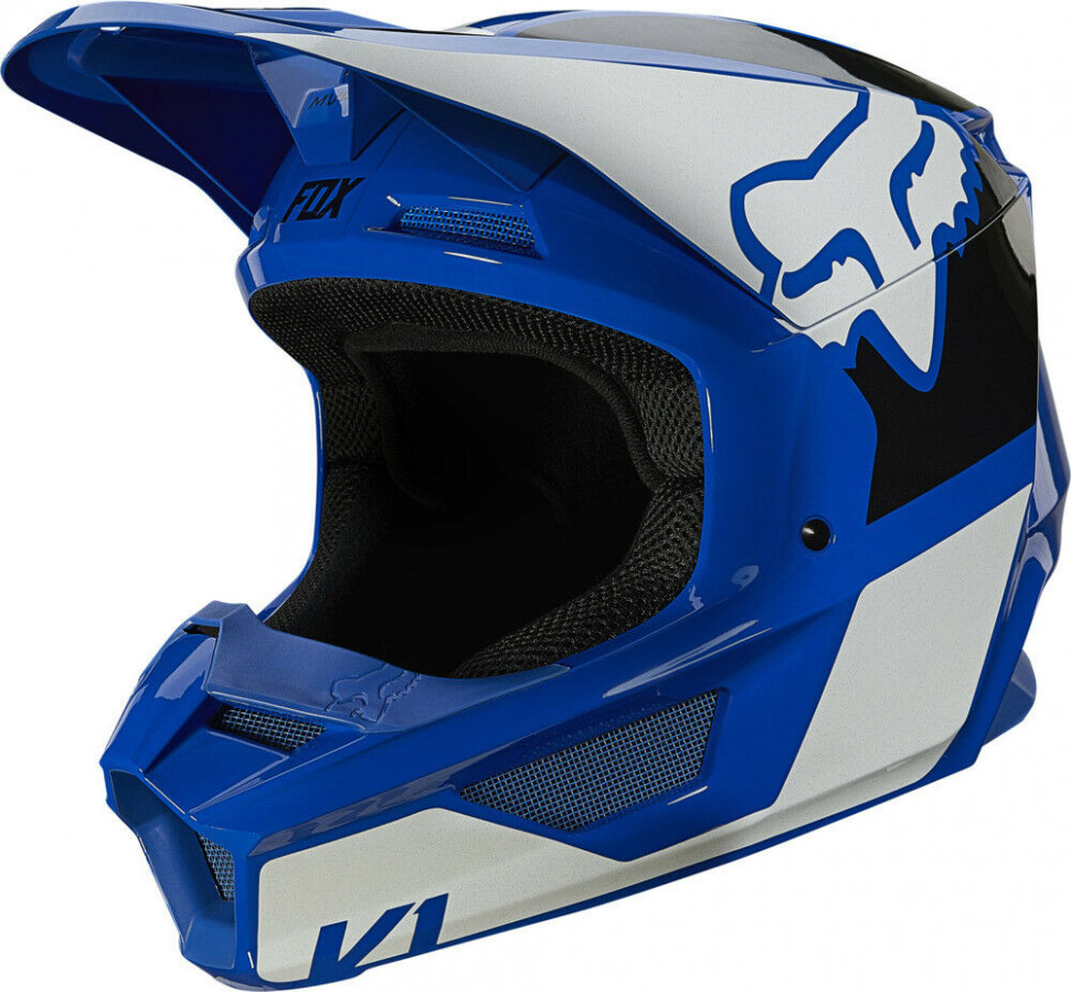 Мотошлем FOX V1 Mips Revn Helmet Blue