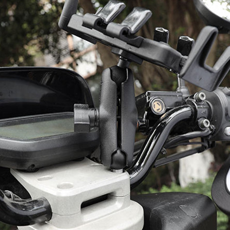 КРОНШТЕЙН КРЕПЛЕНИЯ НА СТОЙКУ РУЛЯ с шаром OsoPro Mounts (RAM совместимо) (TK022)