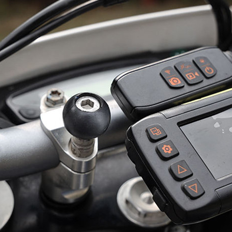 КРОНШТЕЙН КРЕПЛЕНИЯ НА СТОЙКУ РУЛЯ с шаром OsoPro Mounts (RAM совместимо) (TK022)