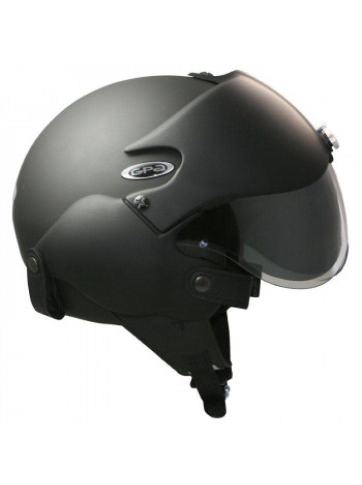 Мотошлем GPA Aircraft Dull Black