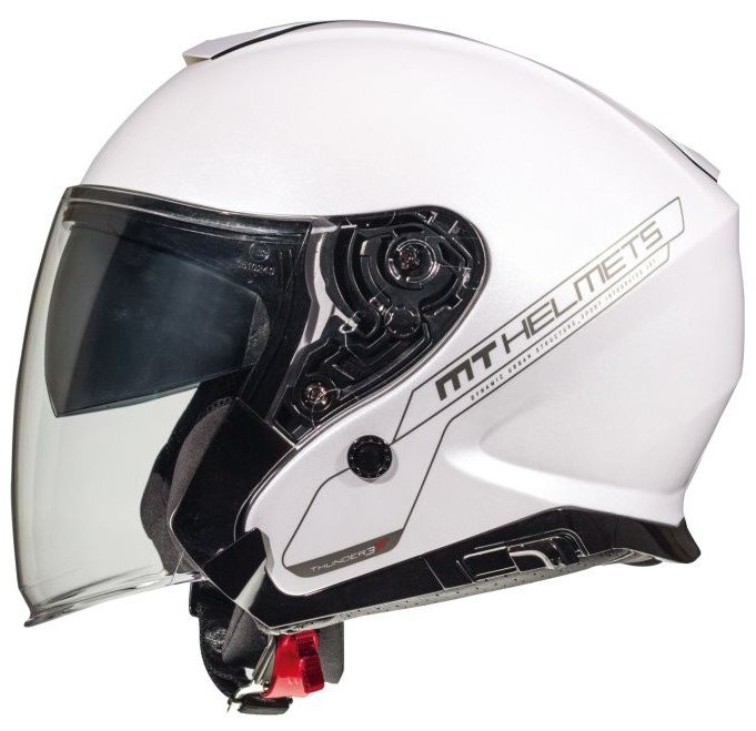 Мотошлем MT Helmets Thunder 3 SV Jet Solid Gloss White