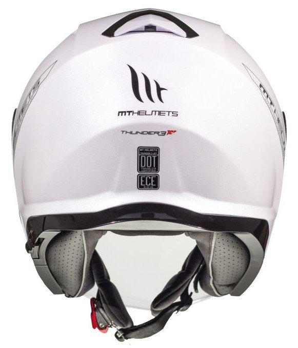 Мотошлем MT Helmets Thunder 3 SV Jet Solid Gloss White