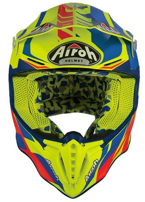 Мотошлем Airoh Twist Great Azure Yellow/Blue/Red