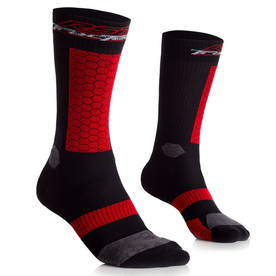 Мотошкарпетки RST Tractech Socks Black/Red