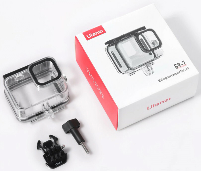 Аквабокс Ulanzi G9-7 для GoPro Hero 12, Hero 11, Hero 10, Hero 9 Black