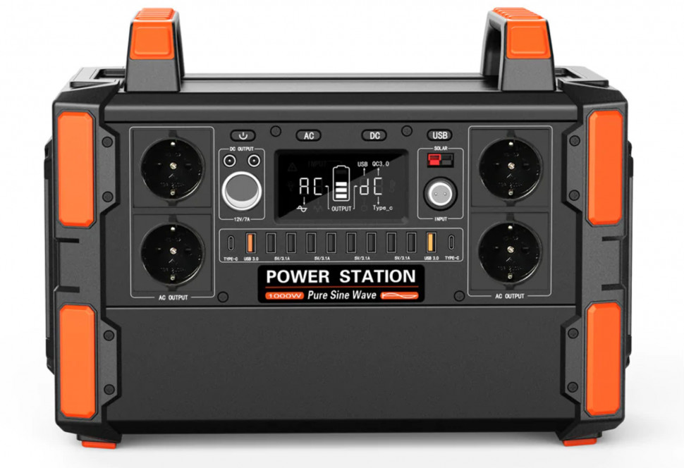 Зарядная станция Flashfish Portable Power Station F132 (FFF132) (1048 Вт·ч / 1000 Вт)