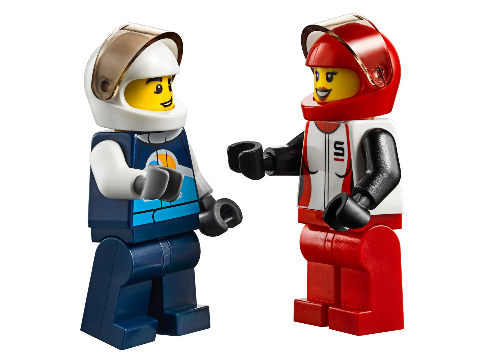 Конструктор Lego City: гоночные автомобили (60256)