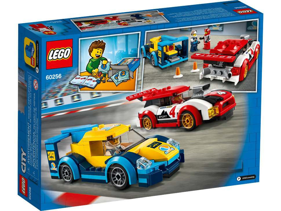 Конструктор Lego City: гоночные автомобили (60256)