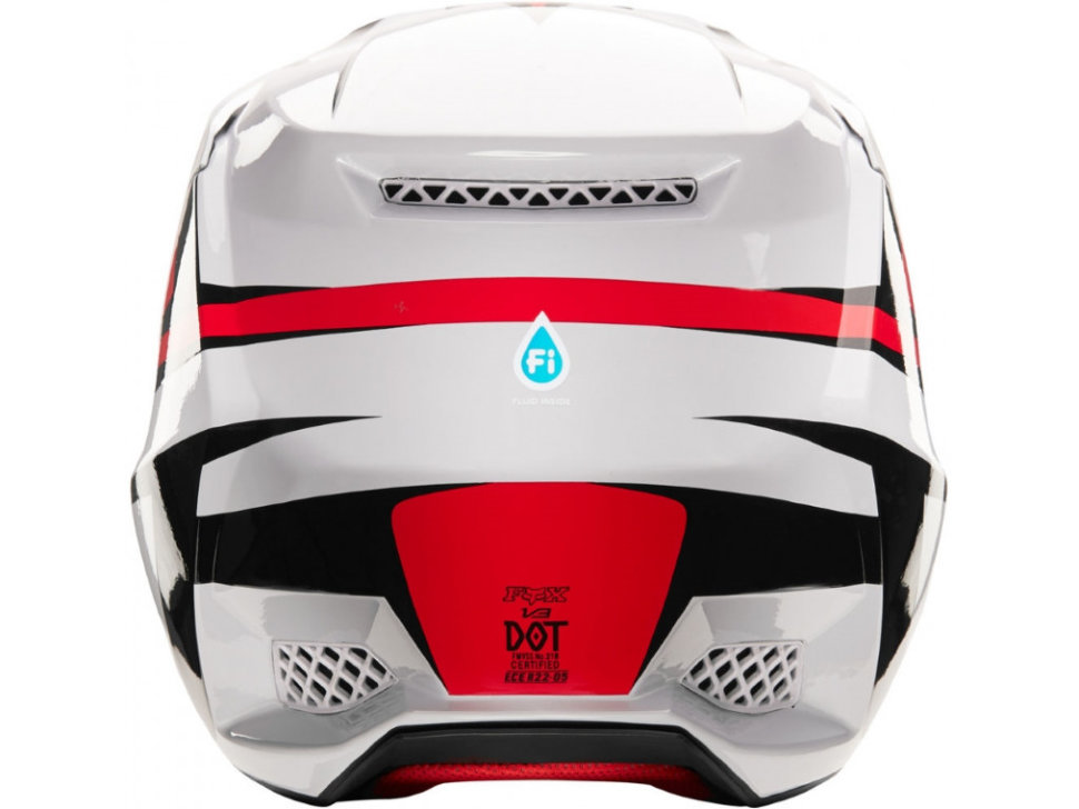 Мотошлем Fox V3 Idol Helmet Light Grey