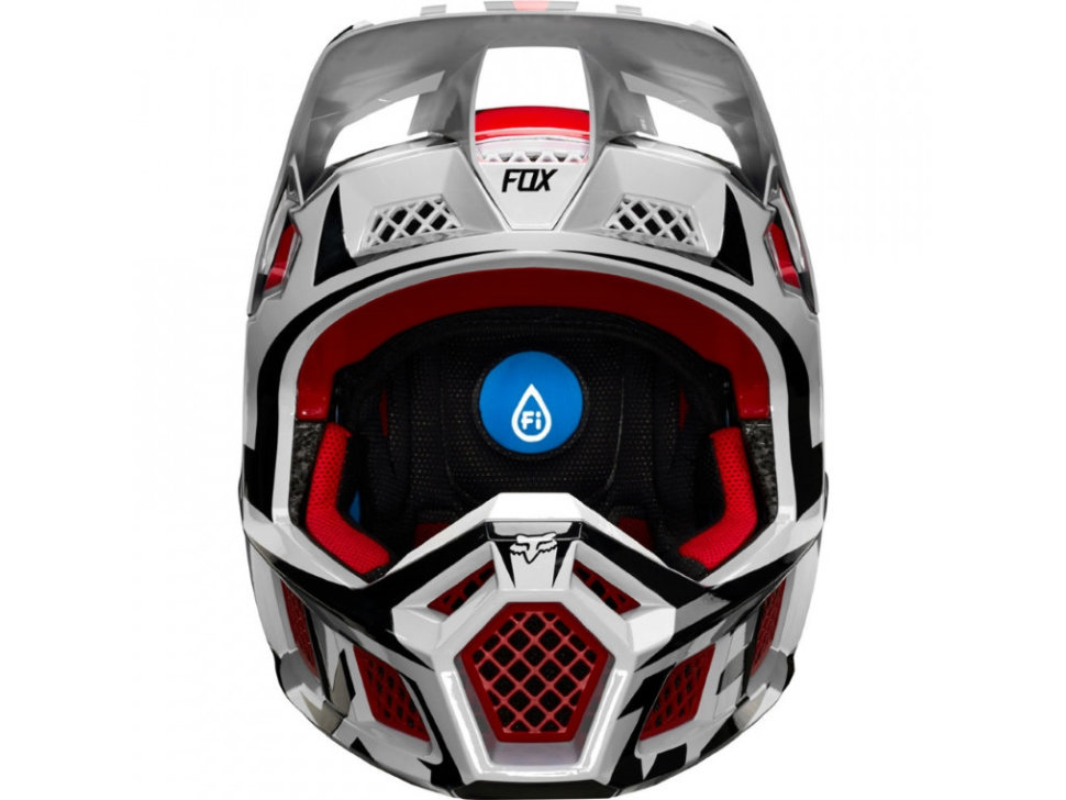 Мотошлем Fox V3 Idol Helmet Light Grey