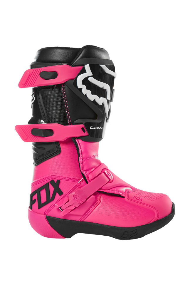 Мотоботы детские FOX Youth Comp Pink