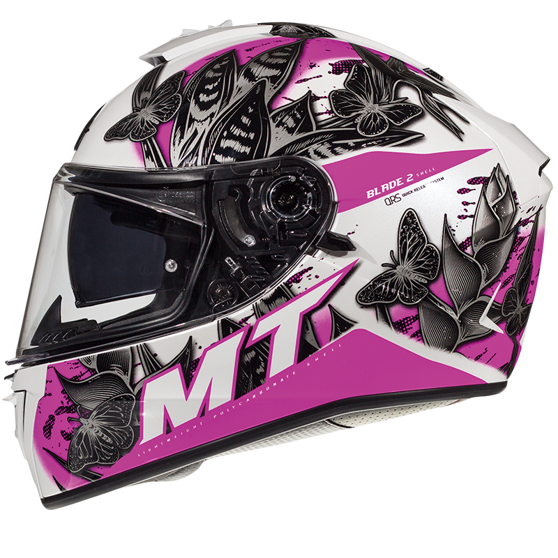 Мотошлем MT Helmets Blade 2 SV Breeze Pink/White/Grey