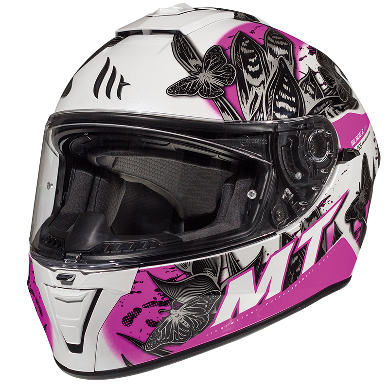 Мотошлем MT Helmets Blade 2 SV Breeze Pink/White/Grey