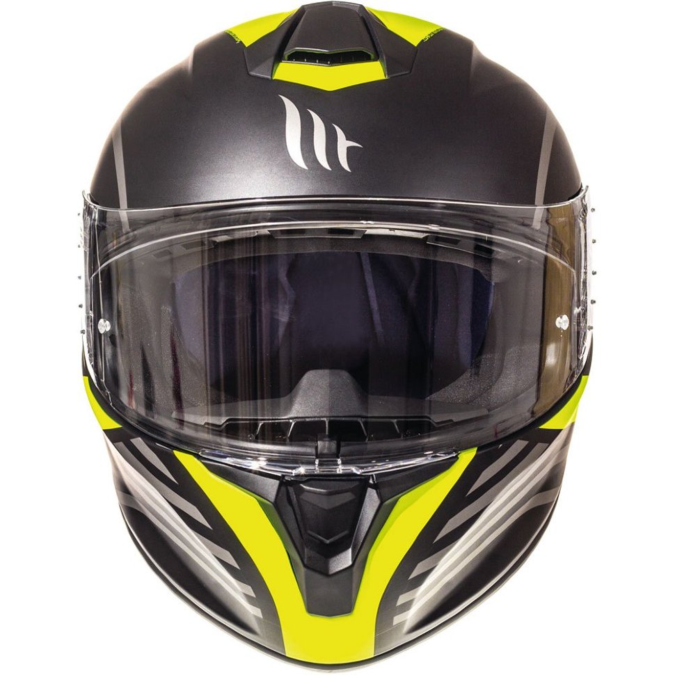 Мотошлем MT Helmets Targo Doppler Black/Yellow