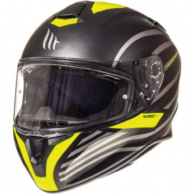 Мотошлем MT Helmets Targo Doppler Black/Yellow