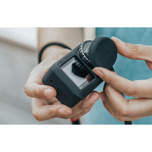 Силиконовый чехол Pgytech Rubber Skin for DJI Osmo Action Blue (P-11B-014)