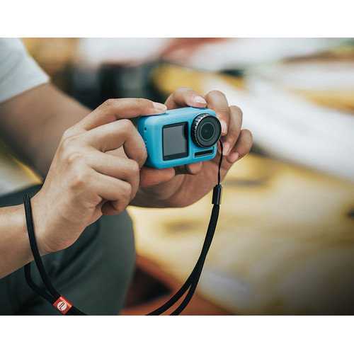 Силиконовый чехол Pgytech Rubber Skin for DJI Osmo Action Blue (P-11B-014)