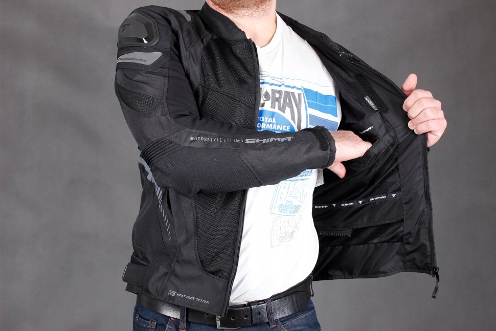 Мотокуртка Shima Mesh Pro Black