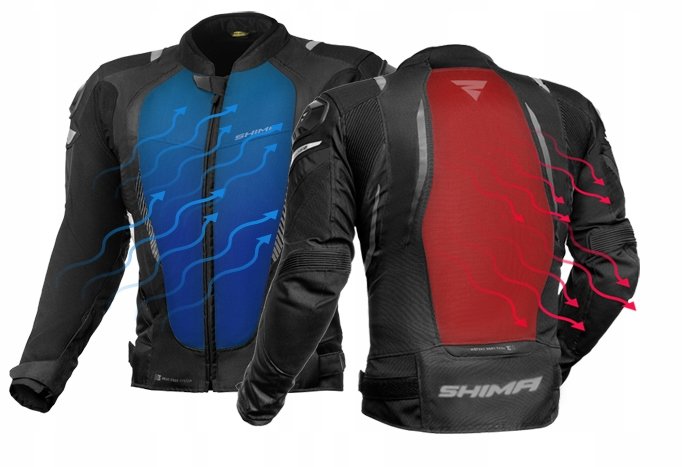 Мотокуртка Shima Mesh Pro Black