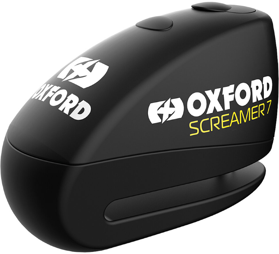 Замок з сигналізацією Oxford Screamer7 Alarm Disc Lock Black /Black (LK289)