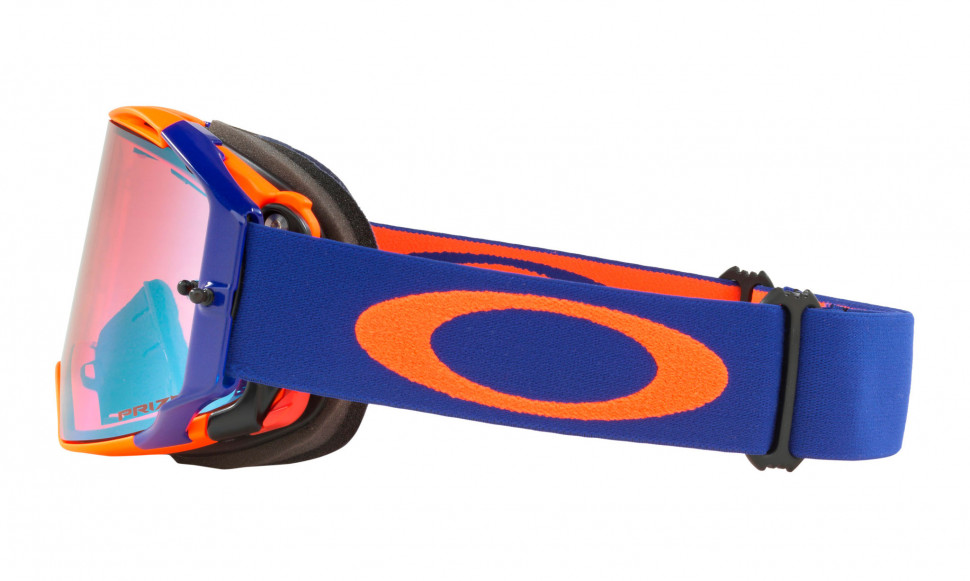 Мото очки Oakley Airbrake MX/ Flo Orange Blue/ Prizm (OO7046-61)