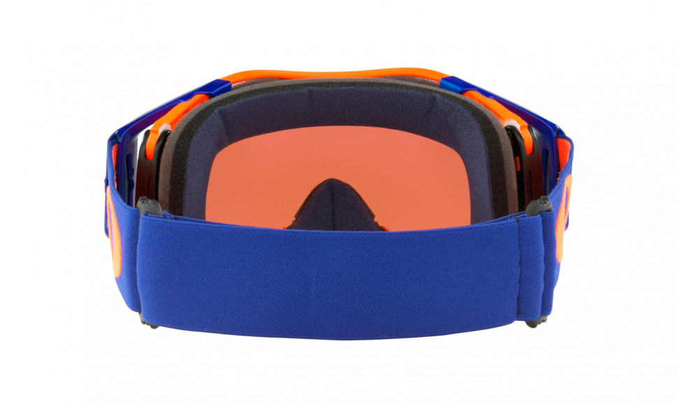 Мото очки Oakley Airbrake MX/ Flo Orange Blue/ Prizm (OO7046-61)