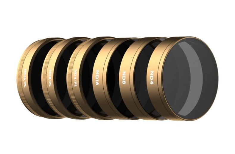 Набір світлофільтрів PolarPro ND4 /PL, ND8 /PL, ND16 /PL, ND4, ND8, ND16 для DJI Phantom 4 Pro /ADV (P4PRO-CS-6PK)