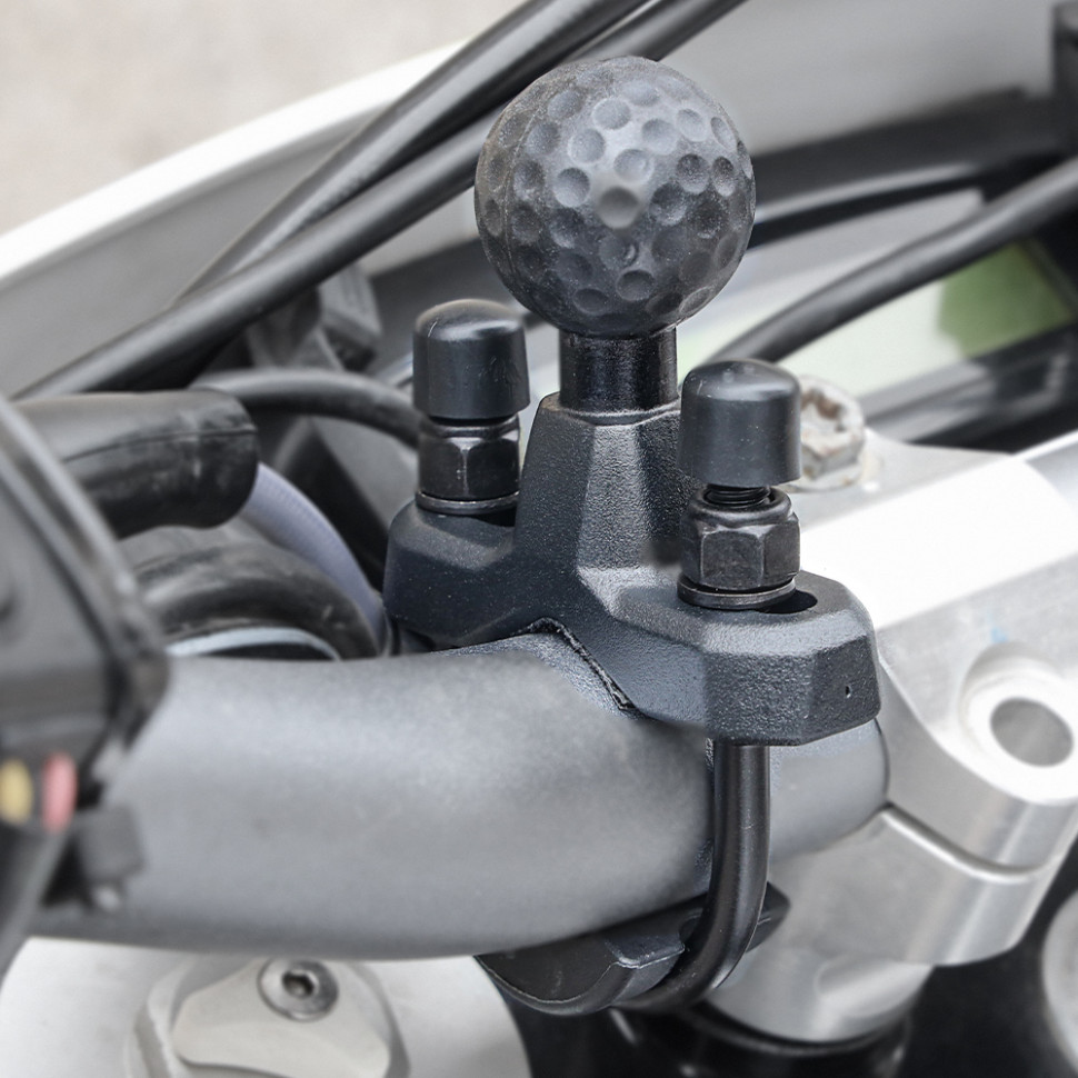 U-ОБРАЗНОЕ КРЕПЛЕНИЕ НА РУЛЬ 13-33 мм с шаром OsoPro Mounts (RAM совместимо) (UPU501)