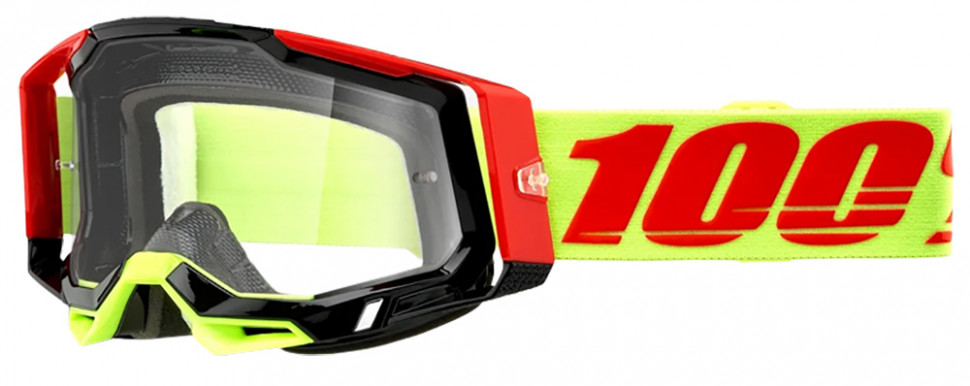 Мото очки 100% Racecraft 2 Goggle Wiz Clear Lens (50121-101-10)