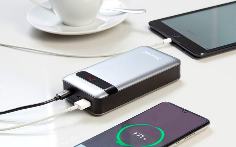 Універсальна мобільна батарея Intenso PD20000 20000 mAh Grey (PB930227)