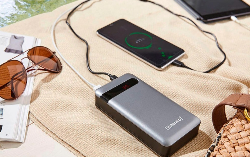 Універсальна мобільна батарея Intenso PD20000 20000 mAh Grey (PB930227)
