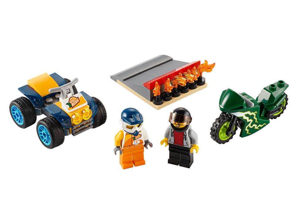 Конструктор Lego City: команда каскадёров (60255)