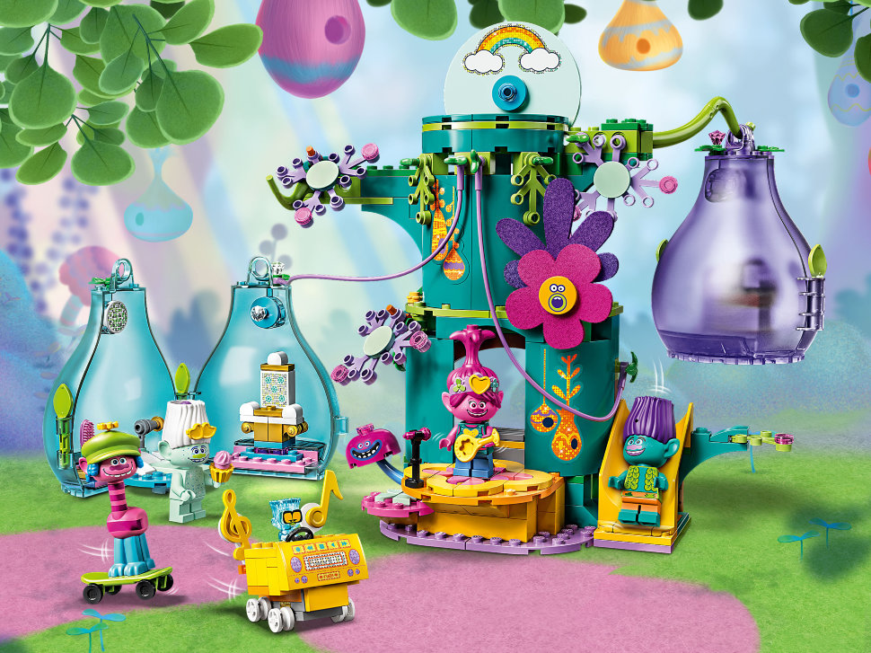 Конструктор Lego Trolls: праздник в Поп-сити (41255)