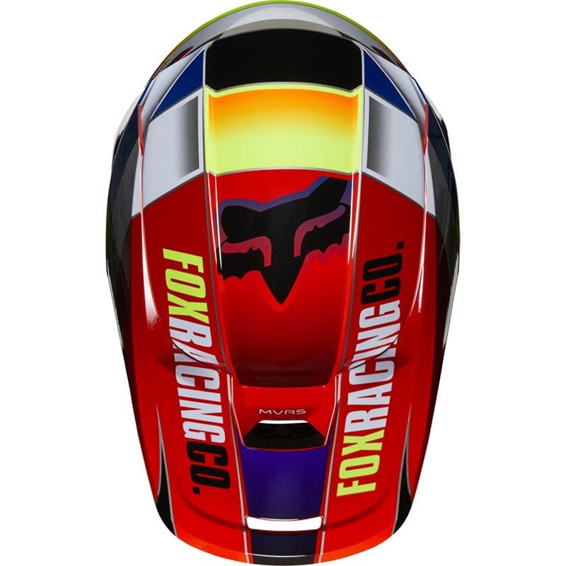 Мотошлем Fox V1 Yorr Blue/Red