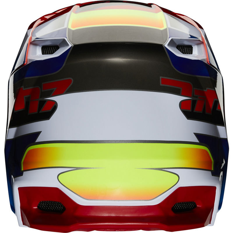 Мотошлем Fox V1 Yorr Blue/Red