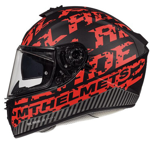 Мотошлем MT Helmets Blade 2 SV Check Black/Red