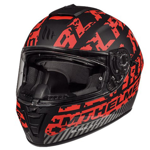 Мотошлем MT Helmets Blade 2 SV Check Black/Red