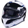 Мотошлем MT Helmets Targo Enjoy White /Black /Blue