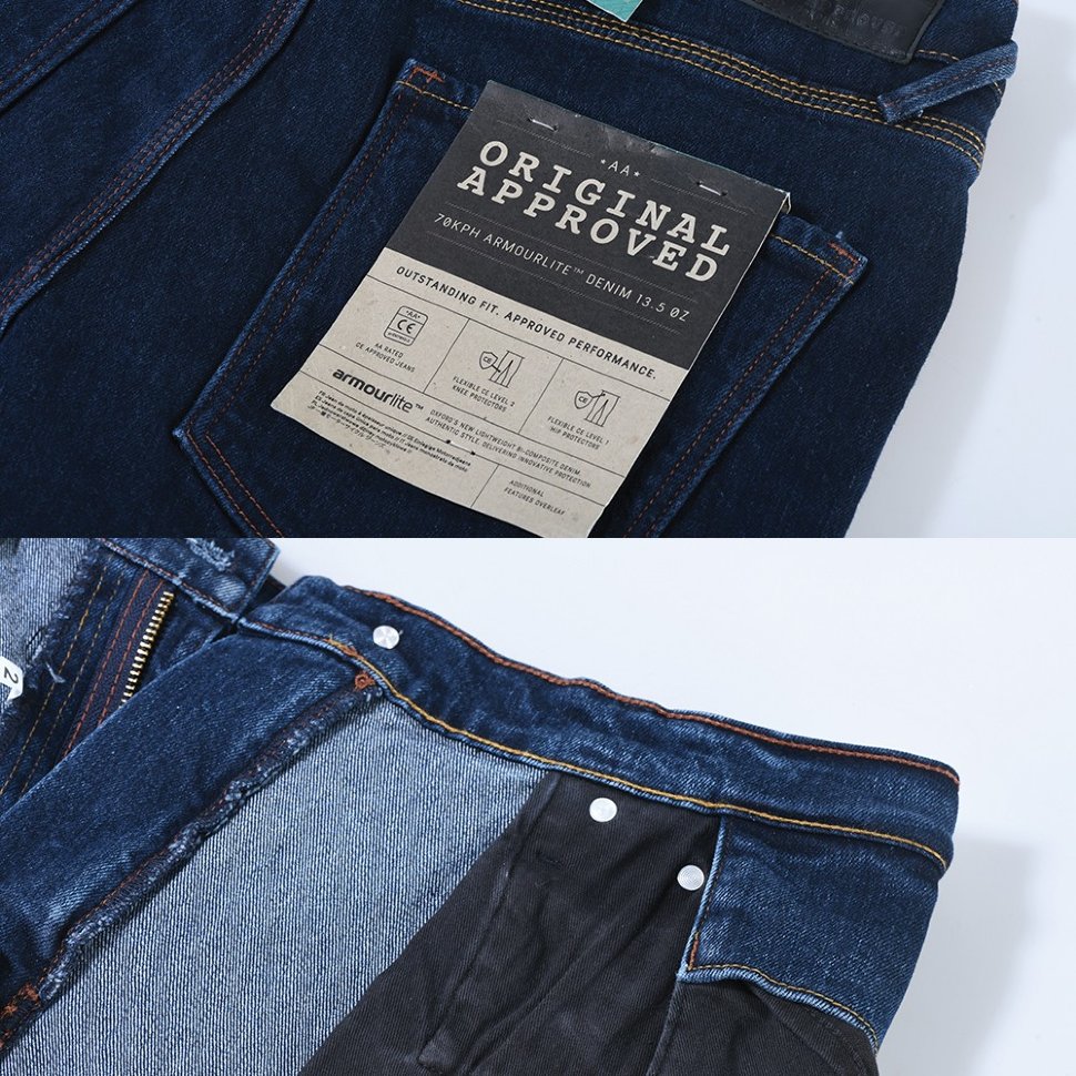 Мотоджинсы Oxford Jean Slim WS 2 Year Regular