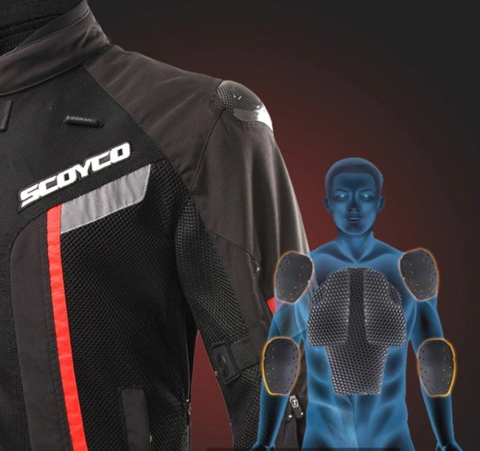 Мотокуртка Scoyco JK72 Black