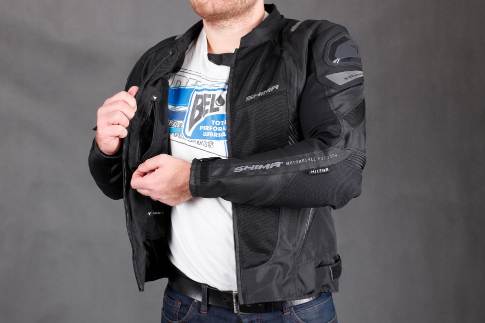 Мотокуртка Shima Mesh Pro Black/White